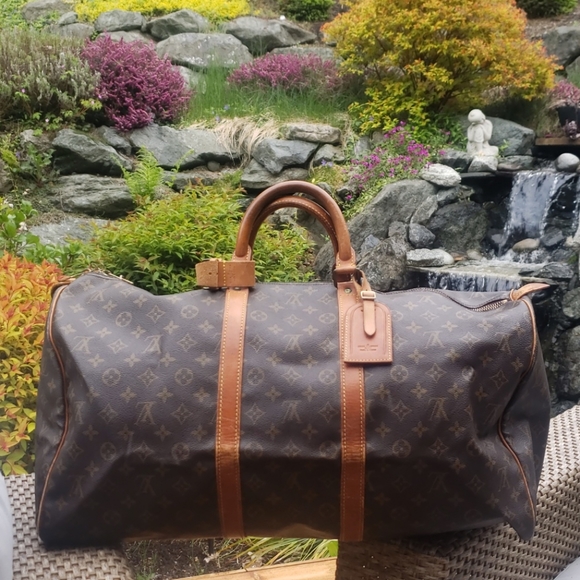Vintage Louis Vuitton Keepall 55 Bandoulier